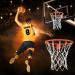 Vazioyar Heavy Duty Basketball Net Replacement - Fits Standard Indoor Outdoor 12 Loops Rims - All Weather Anti Whip Basket Net - Buy Online on GoSupps.com