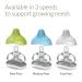 Kiinde Twist Active Latch Nipples - Medium Flow (2 Pack) | Seamless Bottle to Breast Transition | Helps Relieve Colic | One Size - Buy Online on GoSupps.com