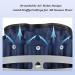 Jlasdr Adjustable Inflatable Neck Support | Cervical Neck Pain Relief & Spine Alignment - Blue - Buy Online on GoSupps.com