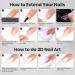 MIZHSE Solid Builder Gel & Rhinestone Glue - 30g Nail Sculpting Gel for DIY Nail Art - Non-Sticky UV LED Gel for Home & Salon Use - Buy Online on GoSupps.com