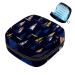 Women's napkin storage bag colorful sailboat background menstrual cup portable women's bandages storage bags female menstruation first period bag