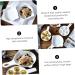 Zerodeko 1pc Baked Snails Snail Dish Escargot Serving Seafood Plate Server Dish Footed Plates Oyster Plates Ceramic Baking Lemon Plate Octopus Ceramics Kitchenware 21X16.4CM White - Buy Online on GoSupps.com