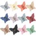 VENGABY Hair Clips for Women Thick Hair  Hair Claw Clips for Thick Thin Hair  Medium Matte Butterfly Clips  Non-Slip Strong Hold Jaw Clip Non-slip  Hair Accessories for Women (12pcs)