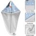 Cute Funny Penguins Hair Towel 2 Pack | Super Absorbent Quick Dry Hair Turbans for Women & Girls - Perfect for Travel - Buy Online on GoSupps.com