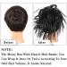 Messy Bun Hair Piece for Women Synthetic Tousled Updo Messy Bun Hair Pieces Hair Scrunchies Extensions with Elastic Band Ponytails Hair Extensions for Women Fake Hair Accessories for Women Girls 18T10 - Buy Online on GoSupps.com