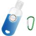 Kare & Kind Clear Portable Travel Bottles - 4x 50ml Empty Bottles with Hinged Lids & Carabiners for Hand Disinfectant | Ideal for Travel & Disinfection - Buy Online on GoSupps.com