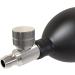 Premium Replacement Blood Pressure Bulb & Air Release Valve by CORPS LEGACY - Latex Black - for Manual Sphygmomanometer Inflation - Buy Online on GoSupps.com