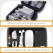 Cable Organizer Bag 2 Pcs Cable Management Travel Case Headphones Pouch with Mesh Pocket Design Compartment Data Cable Storage Case Travel-Friendly Cord Storage Organizer for Home Offices - Buy Online on GoSupps.com
