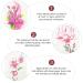Minkissy Red Spider Lily Temporary Tattoos - 120 Sheets for Cosplay Decals | Fake Tattoos for Long-Lasting Designs - Buy Online on GoSupps.com
