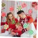 PRETYZOOM 24 Sheets Christmas Candy Decorations Ribbons Xmas Candies Xmas Ornaments Window Decorative Stickers - Buy Online on GoSupps.com