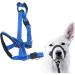 Dog Head Collar - Adjustable Pet Head Halter with Safety Strap for Leash Training - Size L Blue - Buy Online on GoSupps.com