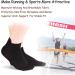 Meaiguo Men's Cotton Toe Socks - Low Cut Athletic Socks for Running in Black - Buy Online on GoSupps.com