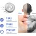 Pack of 8 Skull Shaver Pitbull Compatible Replacement Heads - International Shipping Available - Buy Online on GoSupps.com