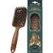 Mother's Corn Boar Bristle Hair Brush for Women Men Kids, Detangle Ventilated Hair Brush for Thick Curly Thin Long Short Dry Hair to Makes Hair Shiny and Improves Hair Texture