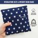 Cornhole Bags Set of 8 - All-Weather Resistant Professional Bean Bags for Tossing Game - Stars/Stripes Design - Includes Tote Bag - Regulation Size - Buy Online on GoSupps.com