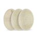 Bolosanto Natural Loofah Sponge Organic Loofah Eco-Friendly Luffa Biodegradable Exfoliating Loofah Pad All-Natural Body Scrubber for Shower Bath Dead Skin Removal (3 Pack)
