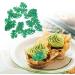 Cupcake Toppers Palm Leaf Cake Toppers Wooauto Edible Cake Decorations for Family Cupcake Wedding Cake Birthday Party Food Decoration 48PCS Leaf - Buy Online on GoSupps.com