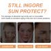 Sun Cream SPF 50 Sunscreen SPF 50 Face & Body High Protection Face Sun Cream SPF 50 Strong UVA & UVB Against SPF 50 Face Moisturiser Non Greasy & Natural Skin Tone Suncream Water-Resist 40g - Buy Online on GoSupps.com