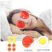 of 12 Fruit Eye Cooling Pad for Chest Sleeping Plasters Eyeshadow Home Care Eye Masks for Household Fruit Bag Glasses Blindfold Child Decorate PVC - Buy Online on GoSupps.com