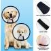Mesybveo Adjustable Dog Collar & Cat Cone - 2 Piece Break for Dogs Lightweight Comfort Pet Funnel (18-27cm) - Buy Online on GoSupps.com