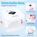 Cordless Rechargeable UV LED Nail Lamp - LKE 86W Professional Nail Dryer with Timer & Auto Sensor for Quick Dry Gel Polish at Home & Salon - White - Buy Online on GoSupps.com