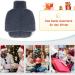 Heated Foot Warmer & Hot Water Bottle - 2000ml Plush Cuddly Warmers for Men & Women - Removable Thickened Gray Design - Buy Online on GoSupps.com