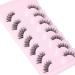 JIMIRE 5D Fluffy Wispy Half Lashes - Natural Accent Cat Eye False Eyelashes - 7 Pairs Pack - Buy Online on GoSupps.com