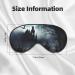 Gothic Happy Halloween Eye Mask - Soft Zero Eye Pressure Travel Sleep Mask for Ultimate Comfort - Buy Online on GoSupps.com
