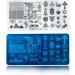 6 Pcs Nail Stamper Kit with Lace Retro Flowers & Geometric Figures - Nail Stamping Plates Set for Art Design and Decoration - Buy Online on GoSupps.com