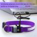 Bright Waterproof LED Dog Collar - Adjustable Luminous Neck Band for Small to Large Dogs | 7 Color Change Night Safety - Purple (38-50cm/15-19.7inch) 2022 - Buy Online on GoSupps.com