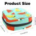 Buy Multicolored Storage Bags for Women - Watermelon Disc Pattern Menstrual Cup Cylinder with Zipper | Perfect for Tampons Panty Liners & Period Inserts - Shop Internationally! - Buy Online on GoSupps.com