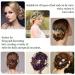 AIEX 50pcs U Shape Hair Pins Set | Secure Hold Clips for Women & Girls | Perfect for Hair Salons | Black Hair Accessories - Buy Online on GoSupps.com