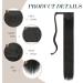FESHFEN Straight Long Wrap Around Ponytail Extension 28 Inch 1B# Off Black - Clip in Synthetic Hairpiece for Women Girls - Pack of 1 - Buy Online on GoSupps.com