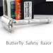 Navaja de Afeitar Butterfly - Afeitadora Tradicional Cl sica para Hombres con 5 Cuchillas de Doble Borde - Mango de Sujeci n Segura - Env o Internacional - Buy Online on GoSupps.com