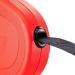 Ferplast Flippy One Dog Leash - Extendable Roller Leash for Small Dogs up to 15kg | 4m Red Belt with Single Button Lock - Buy Online on GoSupps.com