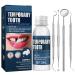 Tooth Filling Repair kit Temporary Tooth Kits with 4 Dental Tools Moldable False Teeth for Fixing Filling Missing Broken Tooth 30ml White11