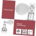 MUSISALY 1pc Spray Glitter Powder Spray Bottle Glitter Spray for Hair Sprayer Bottle White Plastic 7x5.5cm White - Buy Online on GoSupps.com