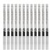 Healvian 12Pcs White Highlighter Eye Liner Pen Eye Makeup Eyeliner Pens Highlighter Eyeliner Pencils Eyeshadow Makeup Pen