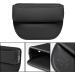 Black Car Seat Organizer Bag - Front Seat Console Pocket for Cell Phone and Keys - Buy Online on GoSupps.com