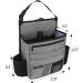 Luxja Car Back Seat Organizer | Car Seat Storage & Front Seat Organizer for Laptops & Tablets - Gray - Buy Online on GoSupps.com