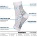 3 Pairs Dr. Sock Soothers Neuropathy Socks - Heelium Pain Relief - Compression Foot Sleeve Support (L/XL Black) - Buy Online on GoSupps.com