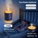 SmartDevil 500ml Cool Mist Air Humidifier with Night Light - Whisper Quiet, USB, Waterless Auto-Off - Ideal for Bedroom, Baby, Yoga, Office Plants - Blue (2 Filters) - Buy Online on GoSupps.com