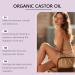 Huile de ricin bio bille avec rouleau en quartz rose 100% pure extra vierge press e froid pure pour la peau huile dor e pure pour la peau les cheveux et les sourcils zones s ches (2PCS) - Buy Online on GoSupps.com