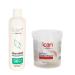 ICAN LONDON PROFESSIONAL CREAM PEROXIDE 30 VOL 9% 250 ML + WHITE POWDER BLEACH (JAR)80 G SET