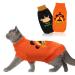 HUMLANJ 2 Packs Knitted Cat Sweater, Thanksgiving Turtleneck Turkey Kitty Sweater Kitten Pet Cat Sweaters for Cats Warm Pullover Small Dog Puppy Knitwear X-Small (Pack of 2)