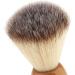 Stylish Stainless Steel Razor Holder & Wood Shaving Brush Set for Men | Practical Male Grooming Kit - 11.5x12.5cm - Buy Online on GoSupps.com