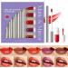 Siuwddee Tinted Lip Gloss 10 Piece Tinted Lipstick Set Long Lasting & Smudge Resistant Makeup Set for Women and Girls for Daily Use & Special Occasions - Buy Online on GoSupps.com
