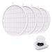 MelodySusie Nail Dust Collector Replacement Filter 4 Pack, Reusable Dust Filter for MelosySusie Nail Dust Collector Vacuum Fan Dust Collector Extractor Electric Dust Suction Machine 4Pcs Filters