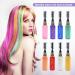 Temporary Hair Colour Hair Chalks for Girls 8 Coloured Hairspray Hair Dye Comb Temporary Hair Colour Washable for Kids Men and Woman Birthday Makeup Halloween Christmas Cosplay Party - Buy Online on GoSupps.com