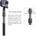 Smatree Carbon Fiber Detachable Selfie Stick for GoPro/DJI OSMO Action 2 - Extendable Floating Pole Compatible with Various GoPro Models - Buy Online on GoSupps.com